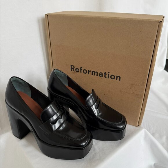 Reformation Lolita Platform Loafer, Size 7 - NEW IN BOX - A Taylor Swift Fav! - Picture 6 of 10